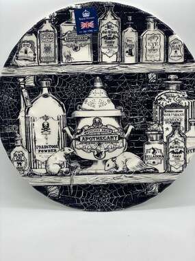 Royal Wessex Halloween Apothecary Potion Dinner Plates Set of 2